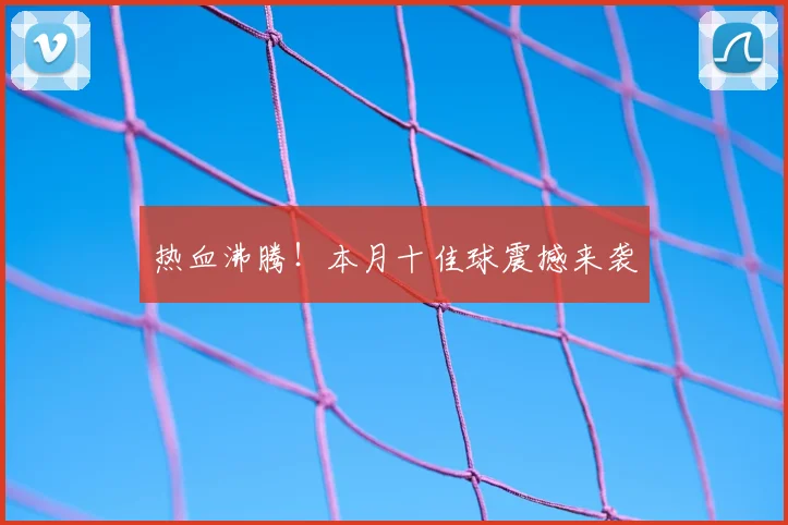 热血沸腾!本月十佳球震撼来袭
